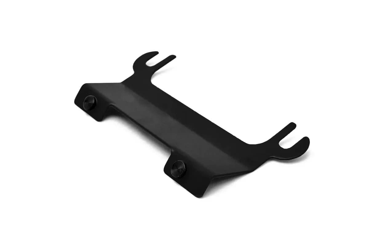 Exterior Accessories 2007-2018 License Plate Brackets Fits SteinjÃ¤ger Tubular Bumper with Roller Fairlead Bare