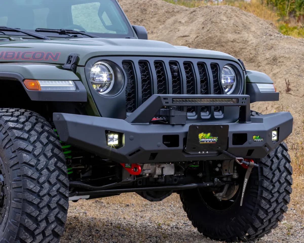 Raid Full Length Front Bumper Kit for Jeep Wrangler JK (2007-2017)