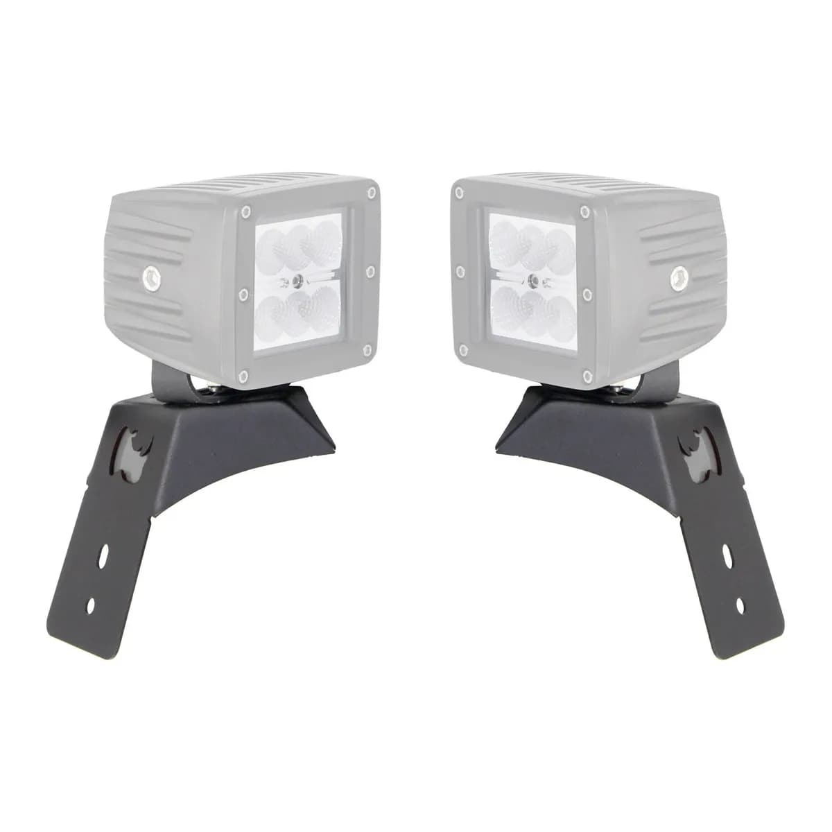 Go Rhino 730035T - XE Hood Latch Light Mount - Textured Black