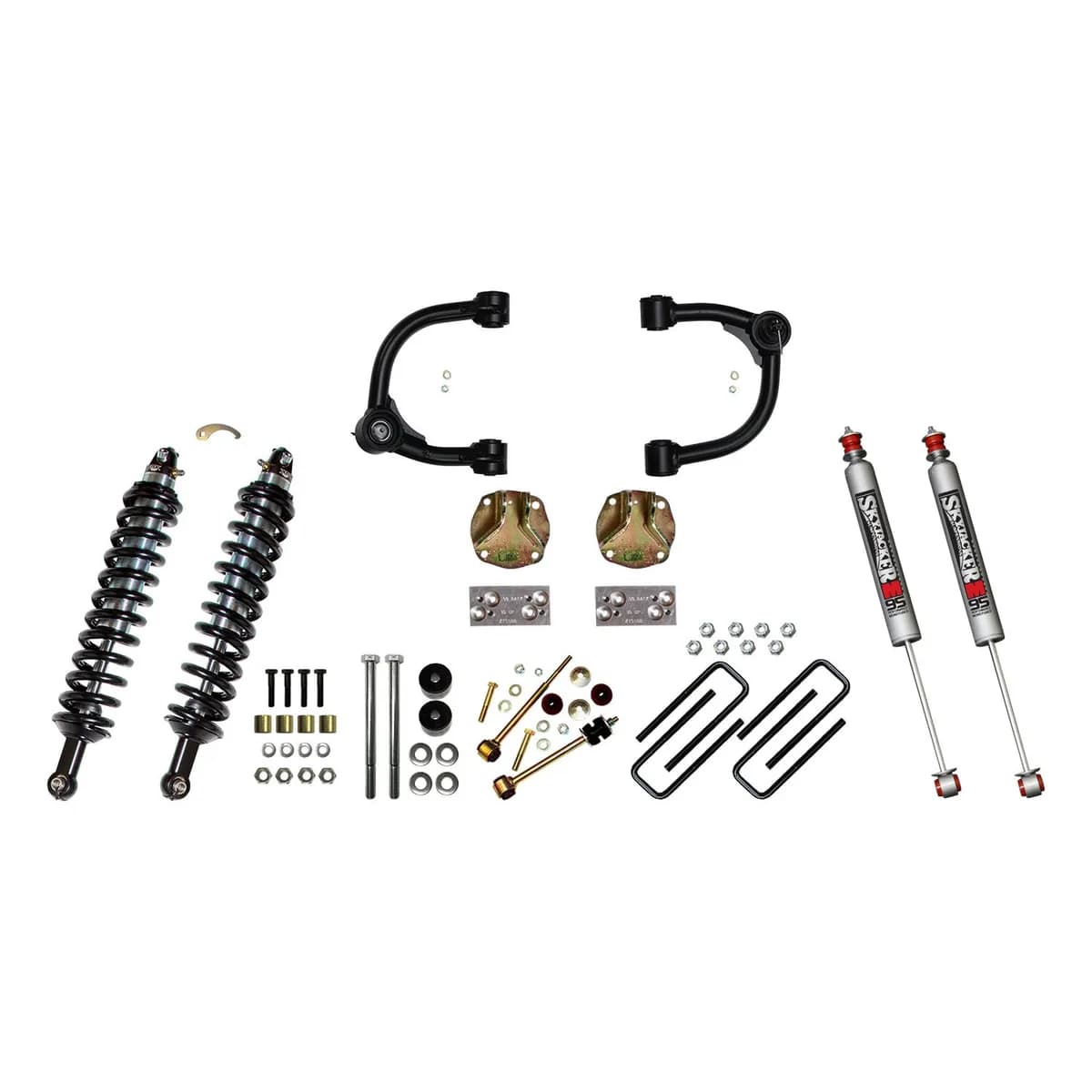 0515 Tacoma 3in Upper Aarmcoiloversrear Leaf Springs&m95 Shock