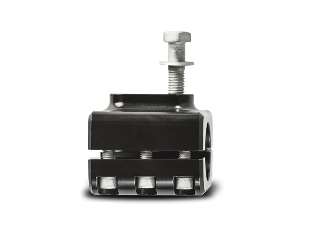 Steer Smarts 41035001 YETI XD Series Steering Damper Bracket fits 1.625 O.D. tie rods. Very robust.