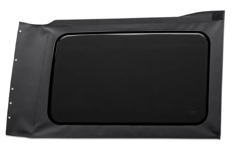 Replacement Windows forJeep Soft Top OE JL Replacement Jeep Windows For Jeep 2018-Current Wrangler JL 4 Door Quarter Right Hand 4 Door Tinted Black Vinyl Bestop