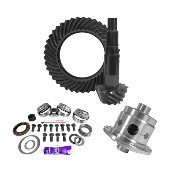 11.25 Inch Dana 80 4.88 Rear Ring & Pinion, Install Kit, 35 Spline Posi, 4.125 Inch Brg USA Standard