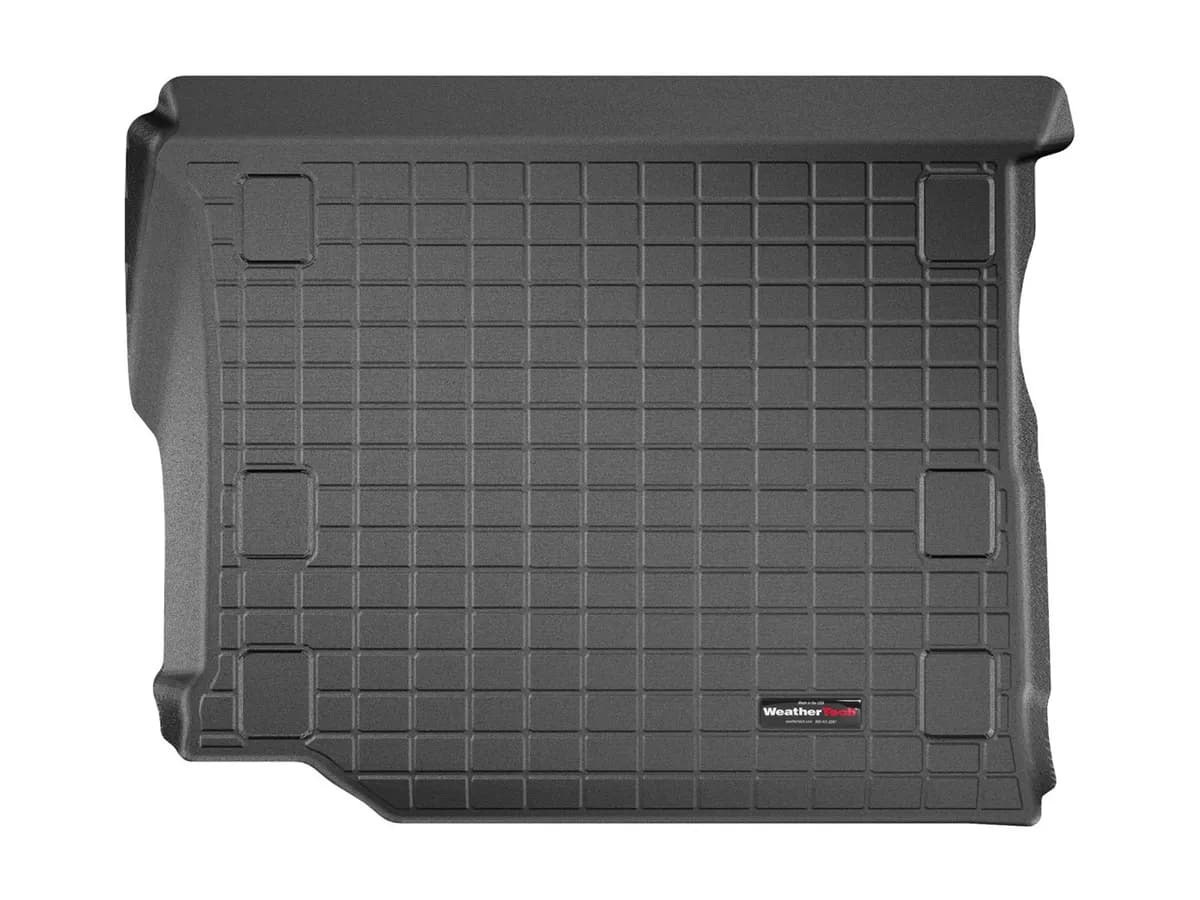 Cargo Liner; Black; Behind 2nd Row Seating;
