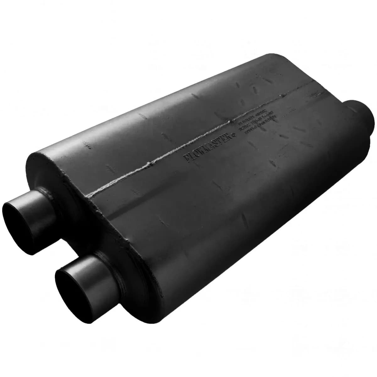 50 Series Big Block Muffler 3.00in IN (D) / 3.50in OUT (S): ea 16 Gauge Aluminized Steel