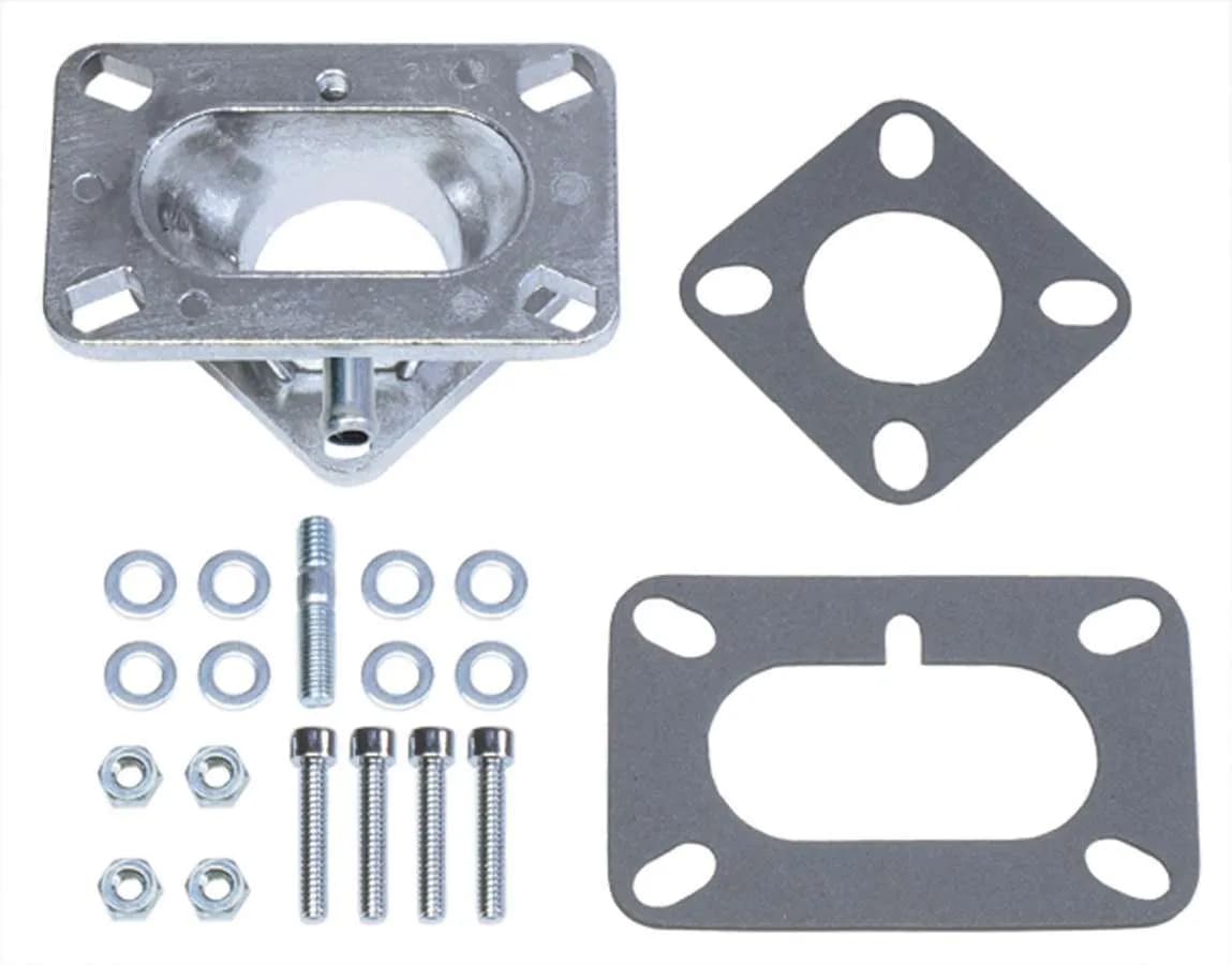 15/8 In. Tall Weber Dgv to Jeep Carburetor Adapter Cast Aluminum195964 Pontiac Engines
