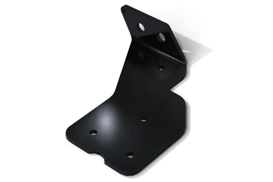 Teraflex CB Antenna Mount Kit Skin Pack, Driver Side - TJ/LJ/YJ/CJ