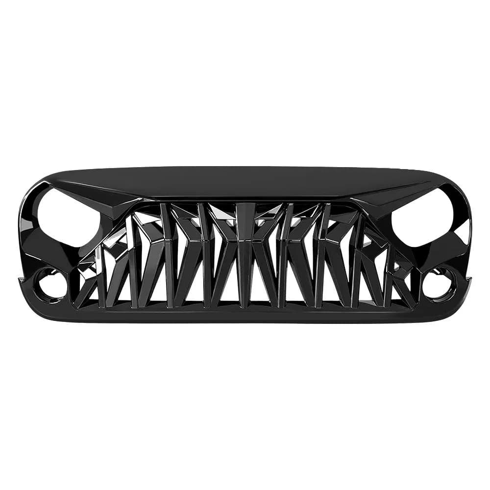 American Modified Amjpaa00110 Shark Grille - Glossy Black