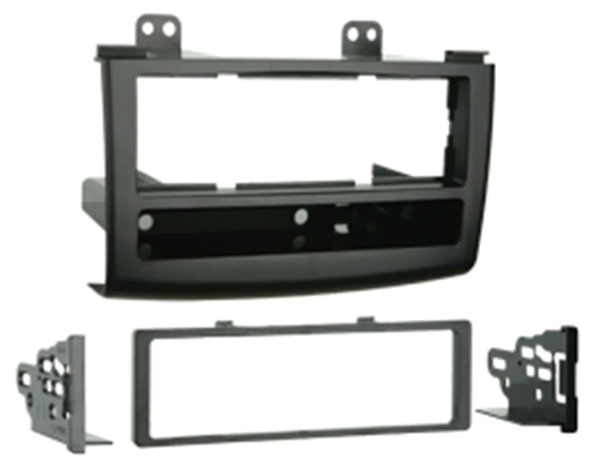 TURBOKits; Radio Installation Kit; Incl. Instructions/Hardware/Storage Pocket/Snap-In ISO Mount System; Recessed DIN Opening;