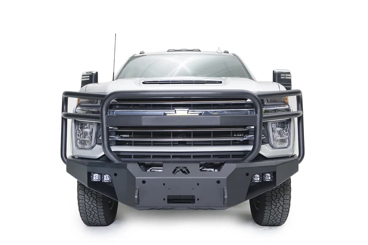 20c Silverado 2500/3500 HD Premium Front Bumper w/ Full Grill Guard