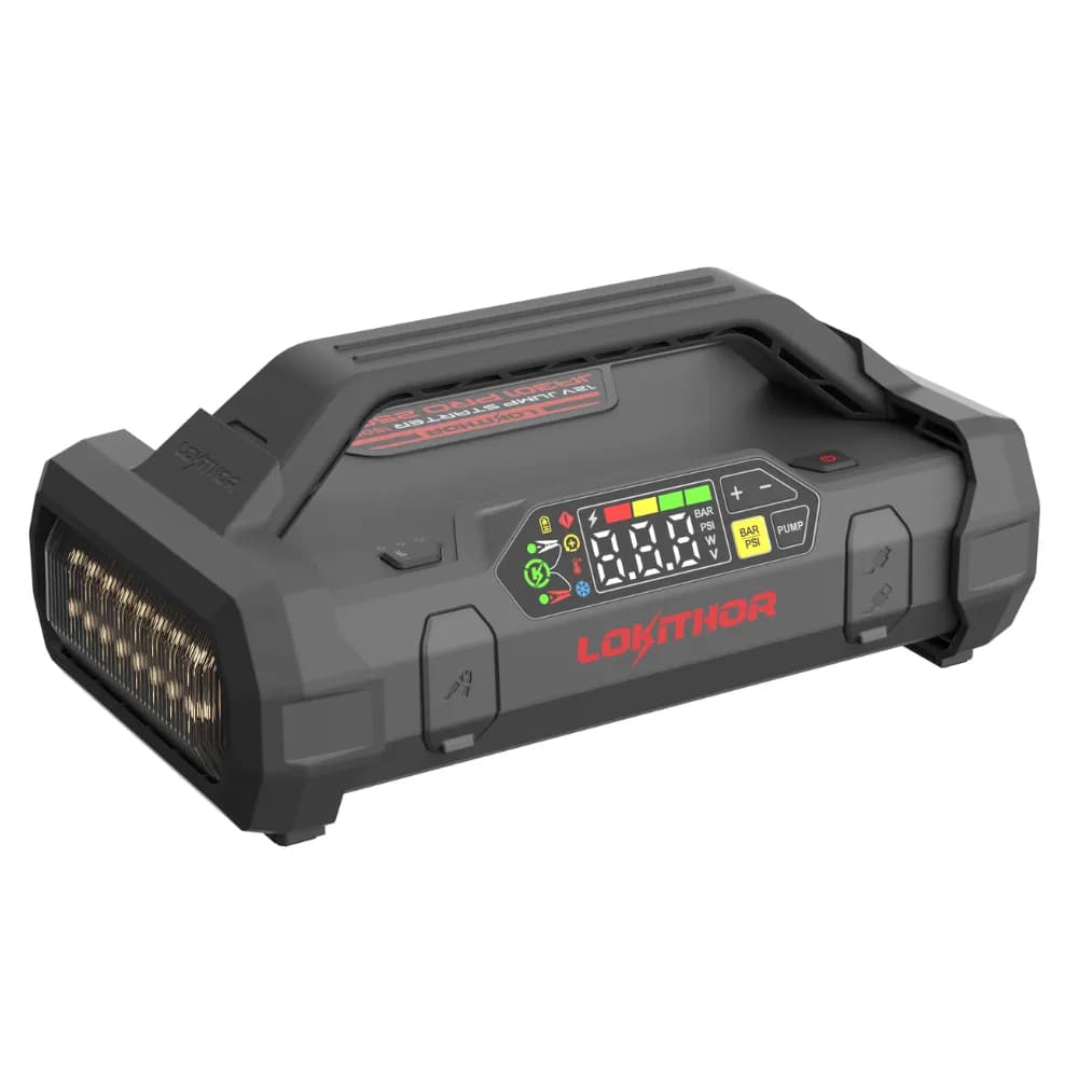 Lokithor Ja301 Pro Ja301 Pro Jump Starter With 150psi Air Inflator Connectmax Technology 12v 2500a
