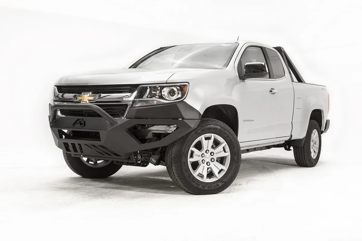 Vengeance Front Bumper; 2 Stage Black Powder Coated; Pre-Runner Guard;