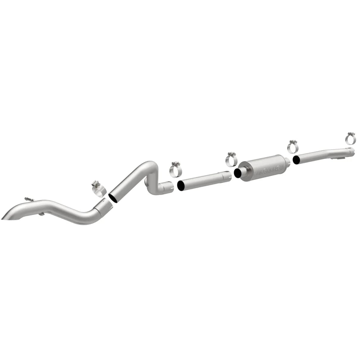 MagnaFlow 2007-2011 Jeep Wrangler Rock Crawler Series Cat-Back Performance Exhaust System