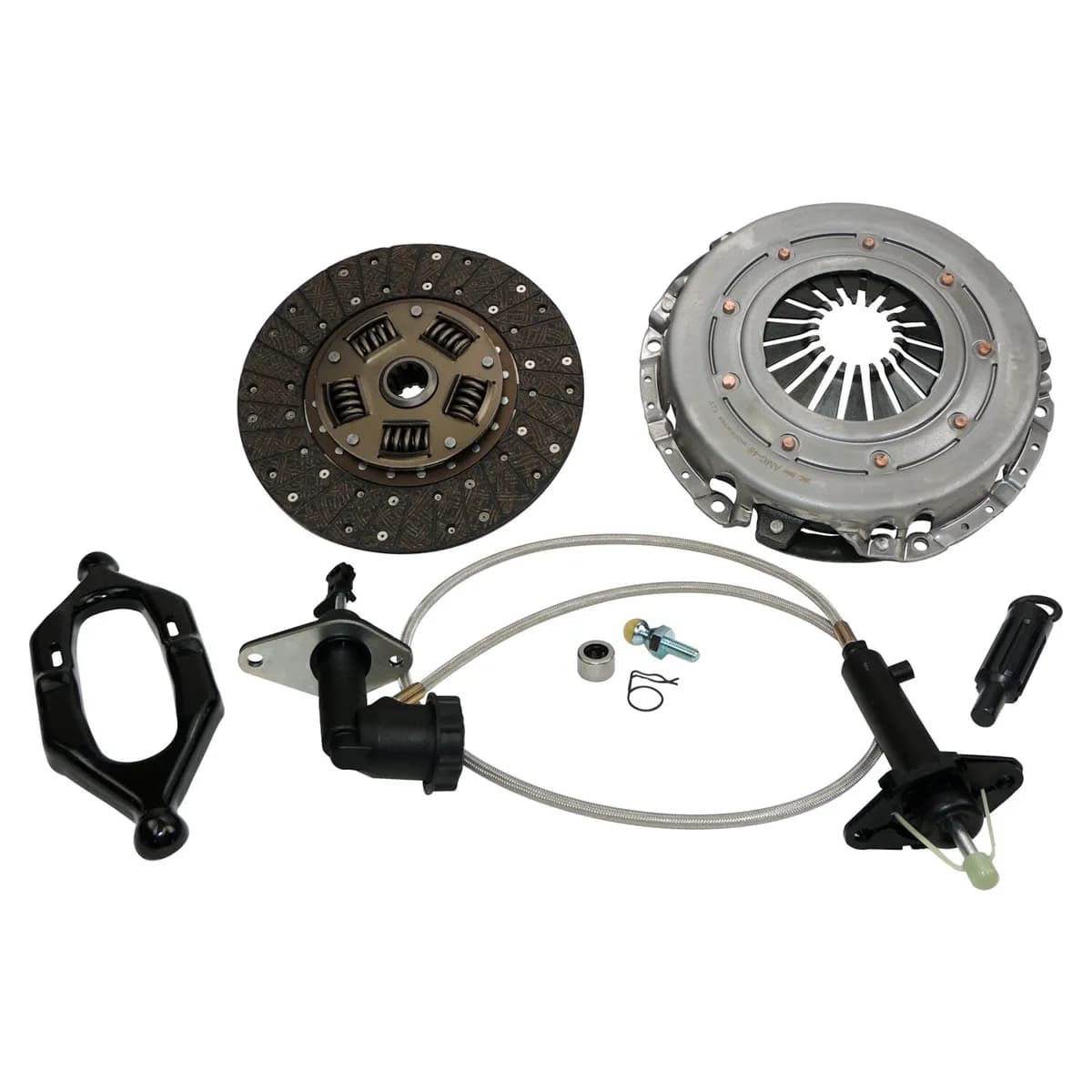 Clutch Master Kit; Steel; Semi-Metallic; Rubber;