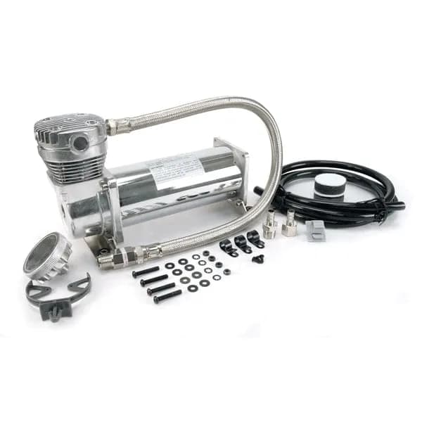 "460C Chrome Compressor Kit, 3/8"" Port (12V, 100% Duty, Sealed)"