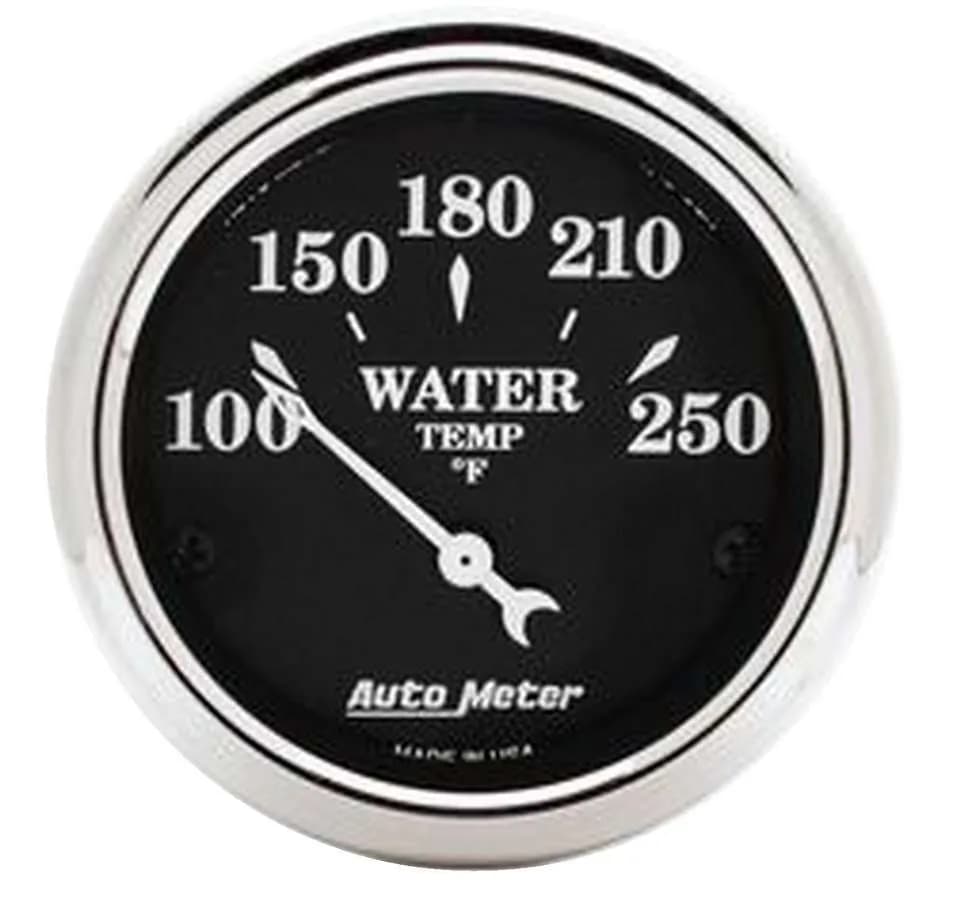 2-1/16 In. Water Temperature, 100-250 Fahrenheit, Old Tyme Black