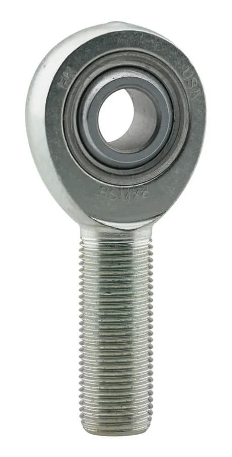 1/2x5/8 LH Male Rod End 3-pc PTFE Lined