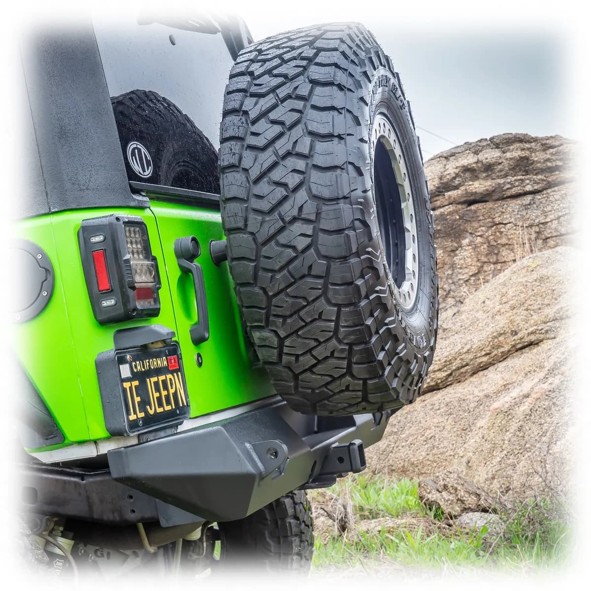Turn Offroad Tire Carrier and Tailgate Reinforcement - JK