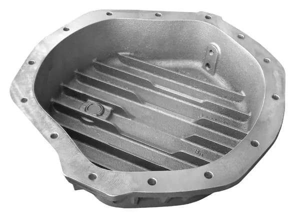 Heavy Duty Aluminum Rear Differential Cover GM/Dodge 2500HD/3500HD Brushed PPE Diesel