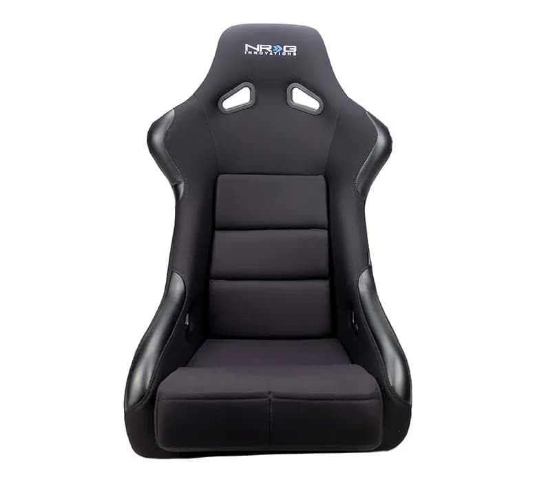Seat FRP Large Black Cloth Race Bolsters