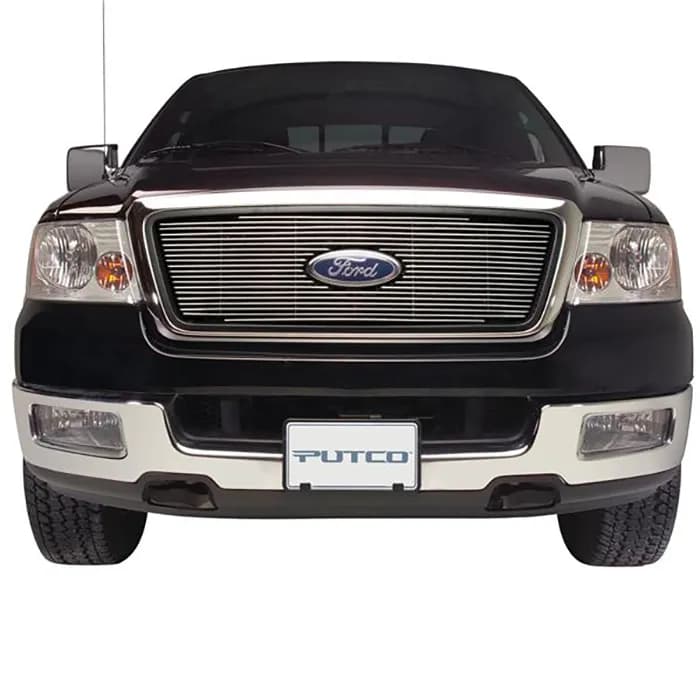 2004-2005 Ford Ranger w/ logo cutout (Honeycomb Grille) Shadow Billet Grille
