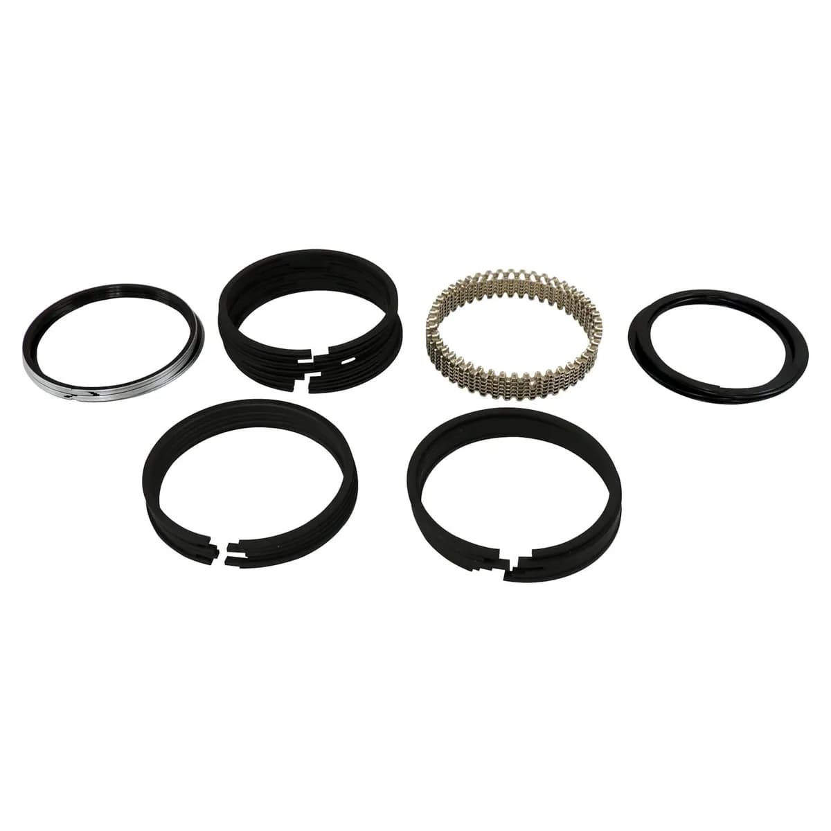 Crown Automotive Jeep Replacement J0916688 Standard Piston Ring Set for Misc. 54-64 Jeep Willys Models w/ 3.7L (6-226) Eng.