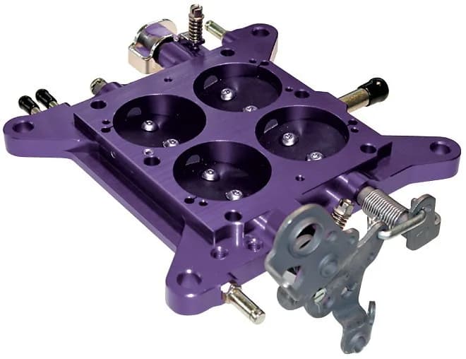Carburetor Throttle Base Plate 4160 Model For 750 CFM Vacuum Secondary Carb Billet Aluminum Proform