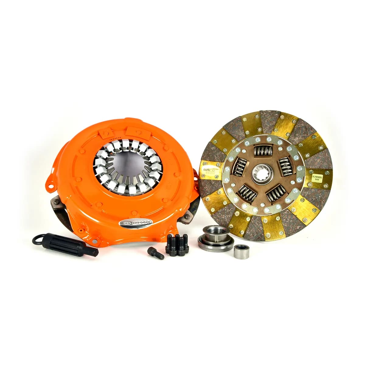 Centerforce Dual Friction ?, High Performance Clutch Kit, 590 ft/lbs Capacity, 10.4in Dia., 10-Spline, Fits Buick/Chevrolet/GMC Cars and Trucks 6/8 Cyl