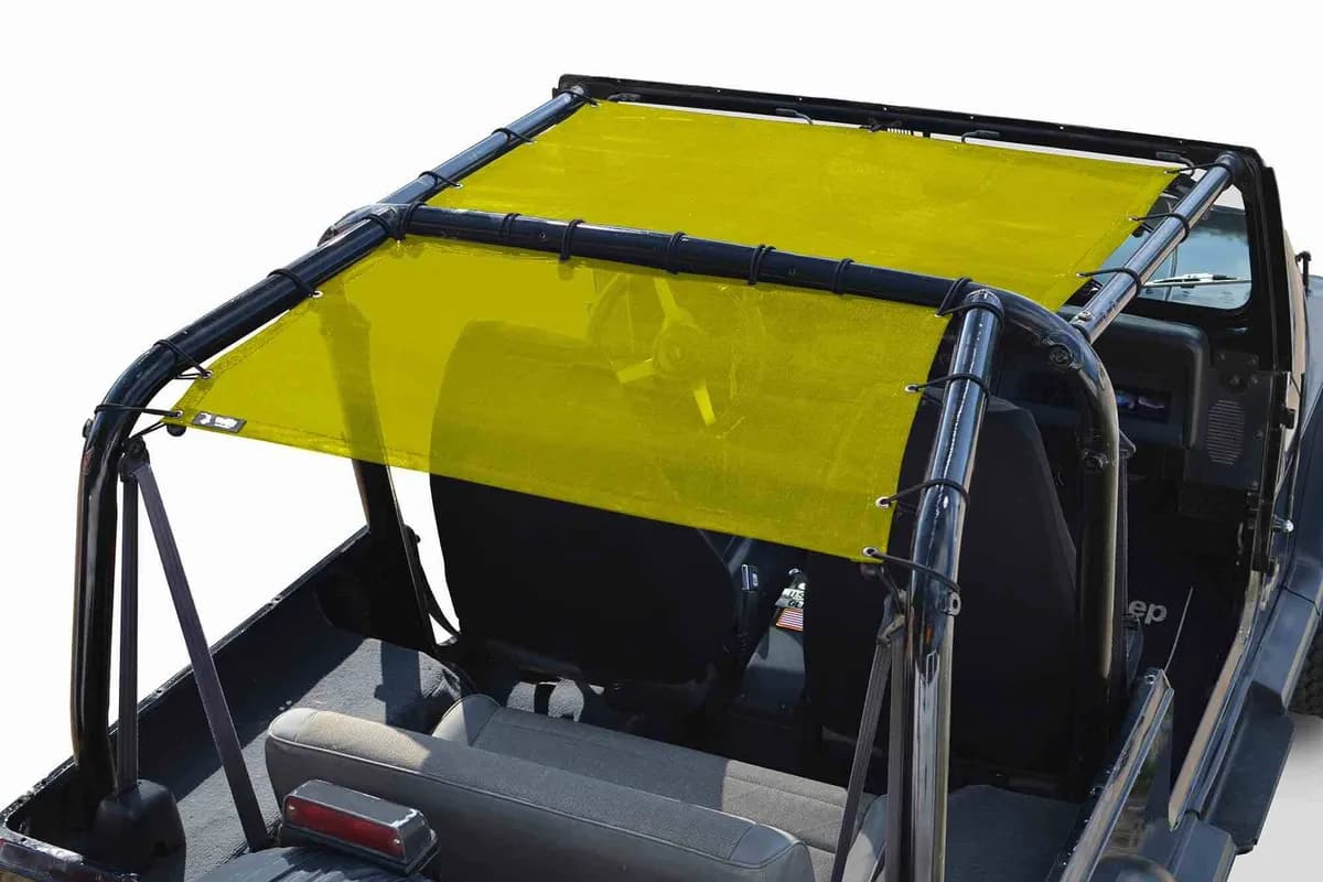 Tops and Covers 1987-1995 Fabric Teddy Yellow Front Seats Only