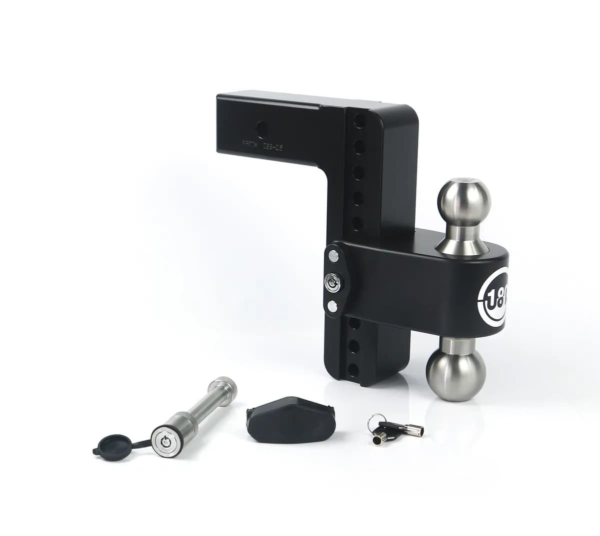 Cerakote 180 Hitch Stainless Steel 8in Drop Hitch With 2.5in Shank (10k/18.5k Grwr) With Ws05
