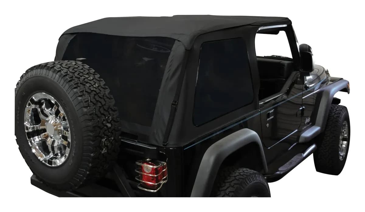 1997-2006 Wrangler TJ Black Diamond with Tint.