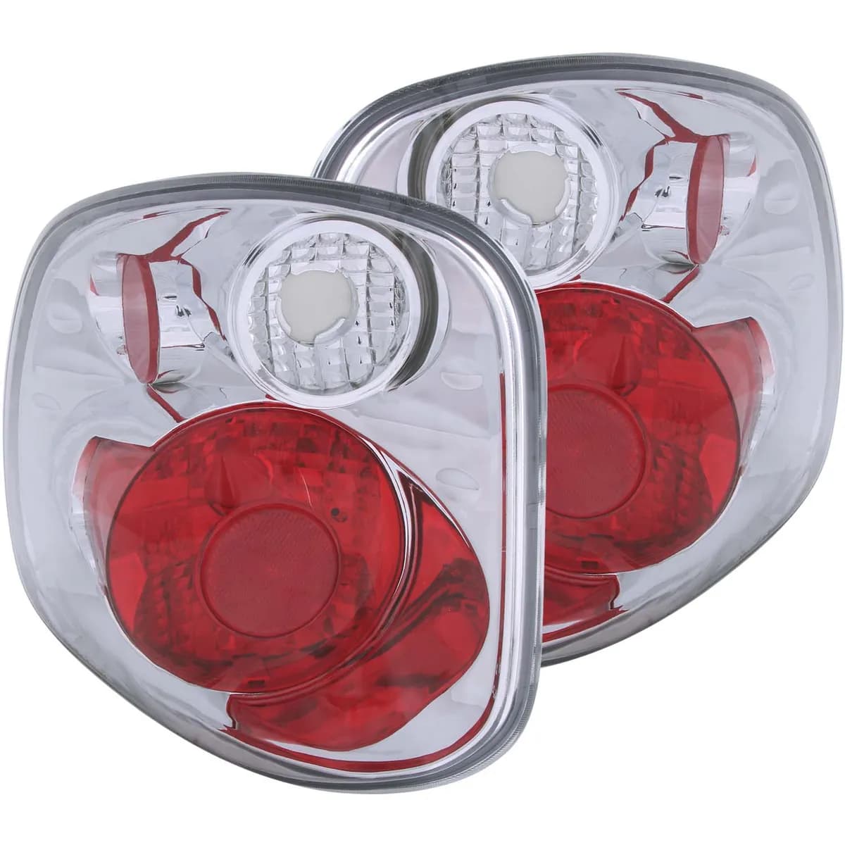0203 Fseries Flareside Taillights Version 2 Chrome Driver/Passenger