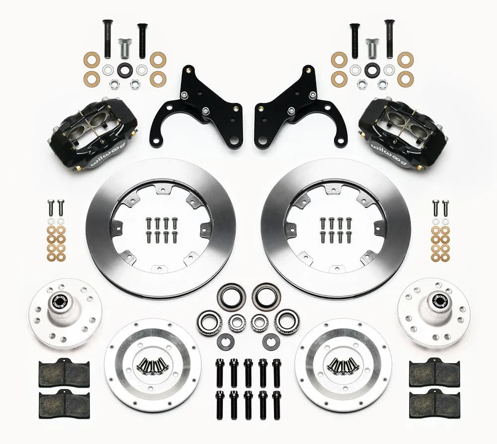 1968 - 1982 Chevrolet Forged Dynalite Big Brake Front Brake Kit (Hub) - 140-12045