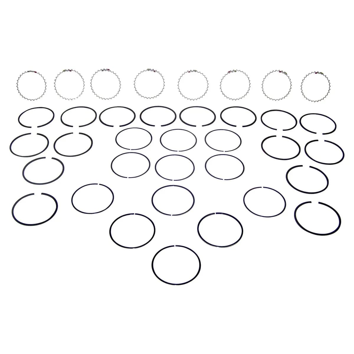 Crown Automotive Jeep Replacement J3208066 Engine Piston Ring Set for 1971-1991 SJ, J-Series w/ 5.9L (V8-360) Engine