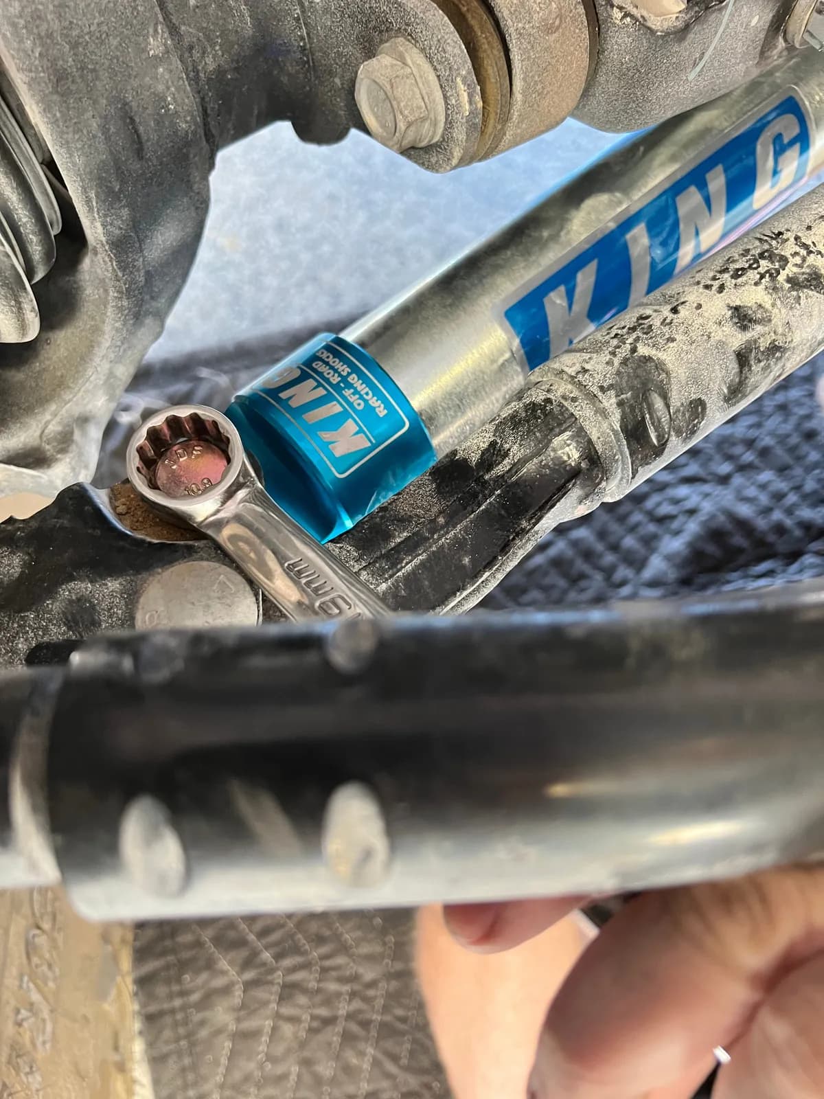 18c Wrangler/20c Gladiator King Shocks Steering Stabilizer