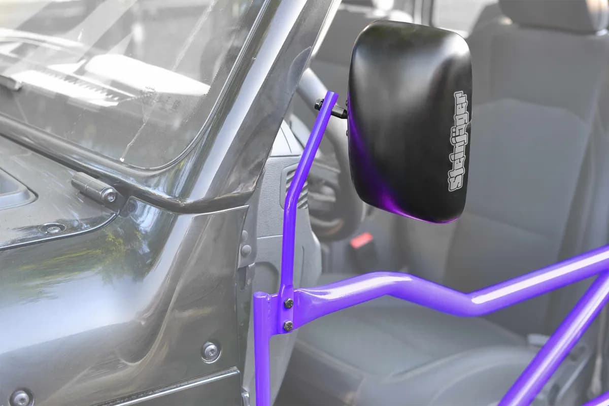 Doors 2019 to Present Mirror Legs to Fit Tube Doors Sinbad Purple