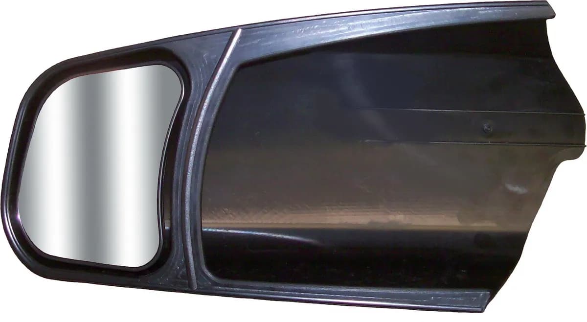 Custom Towing Mirror; LH(Driver) Side; Will Not Fit Mirror w/Turn Signal;