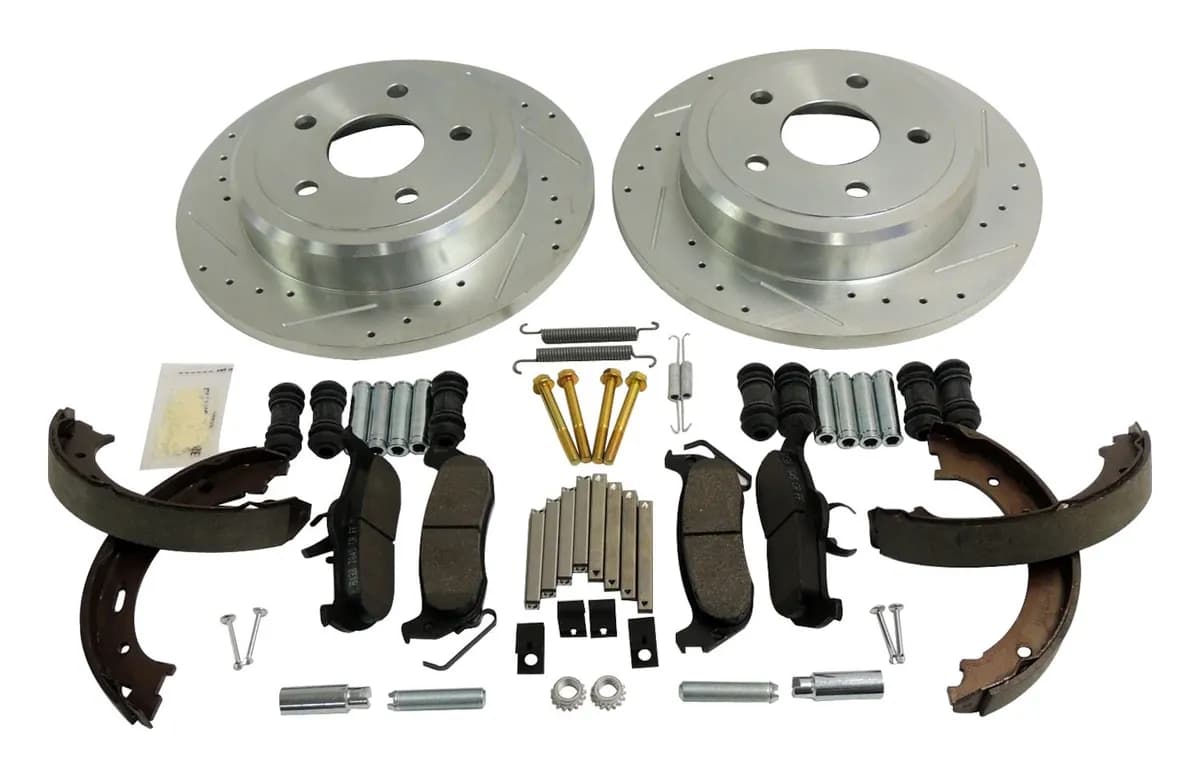 Disc Brake Service Kit 2005-2010 WK Grand Cherokee, WH (Europe) Grand Cherokee w/o SRT8 Package;2006-2010 XK Commander, XH (Europe) Commander;
