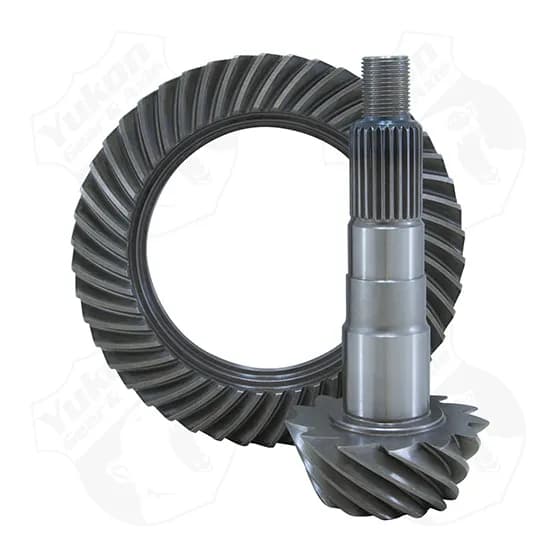 High Performance Ring & Pinion Gear Set Dana 30 Short Pinion 4.56 Ratio D30 Short 4.56 R&P Std Rot 26 Spline W/ C/Sleeve(R&P Only) Tj Yukon Gear