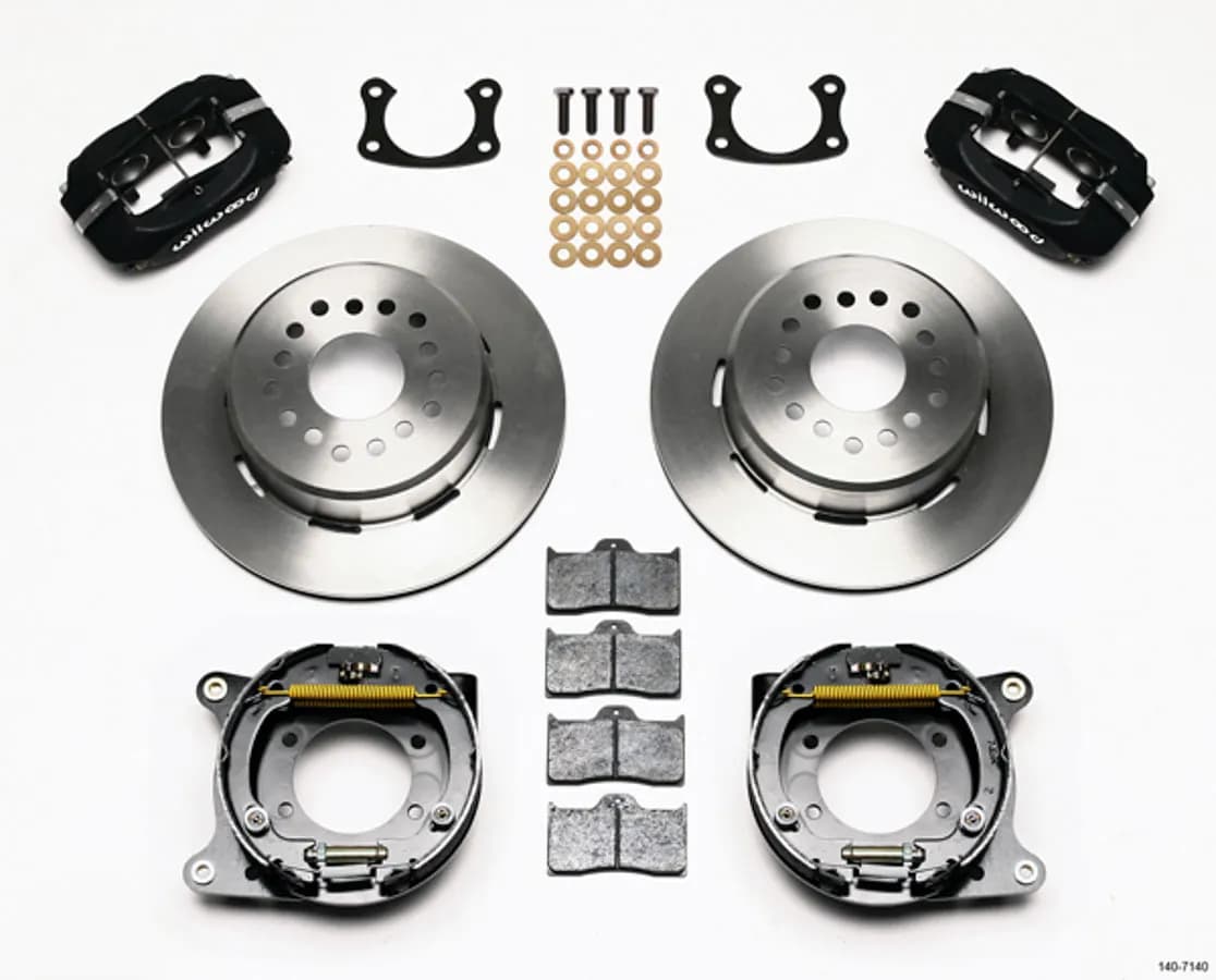 Wilwood FDLI PS Park Brake Kit New Big Ford 2.50in Offset
