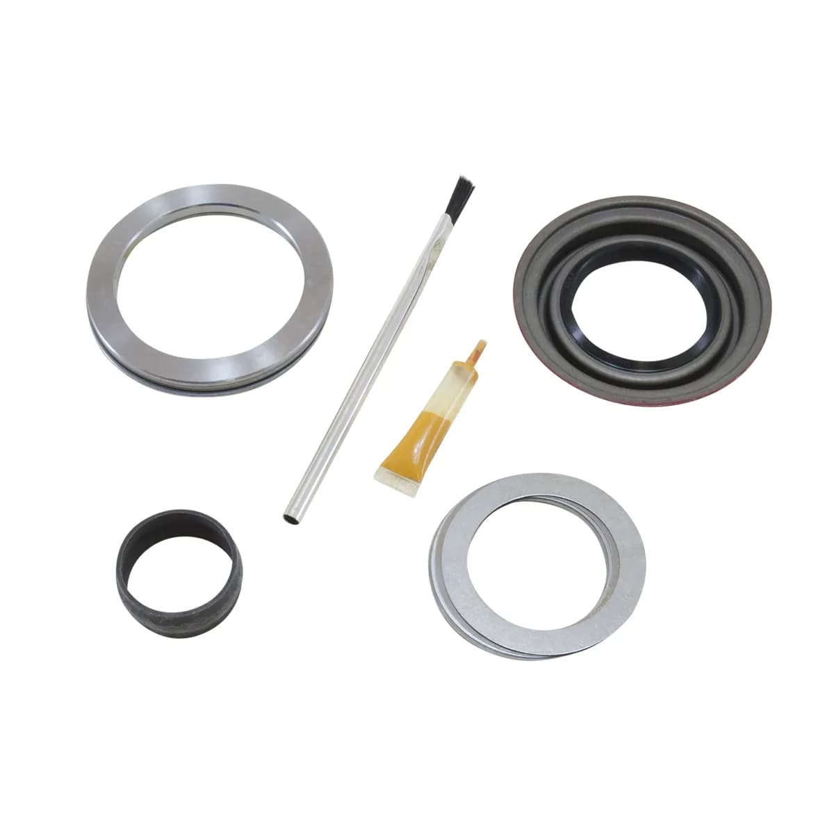 Yukon Minimum installation kits are a low cost solution for gear changes in newer vehicles where the bearings can be reused. This kit uses all high quality components to ensure a smooth set up. kit includes a pinion seal