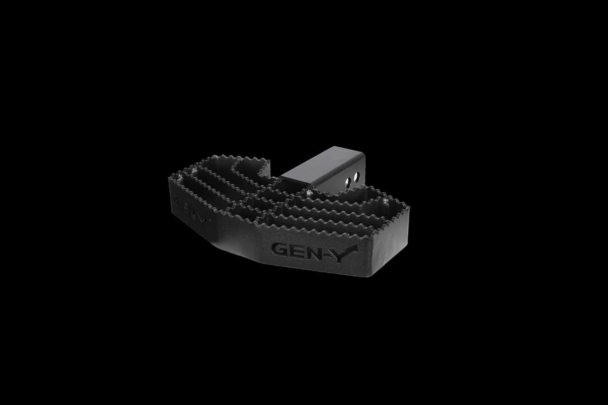 25in Shank Serrated Hitch Step 500lb Capacity