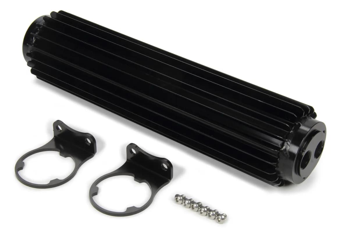Derale 13280 Premium Heat Sink Cooler Black Anodized.