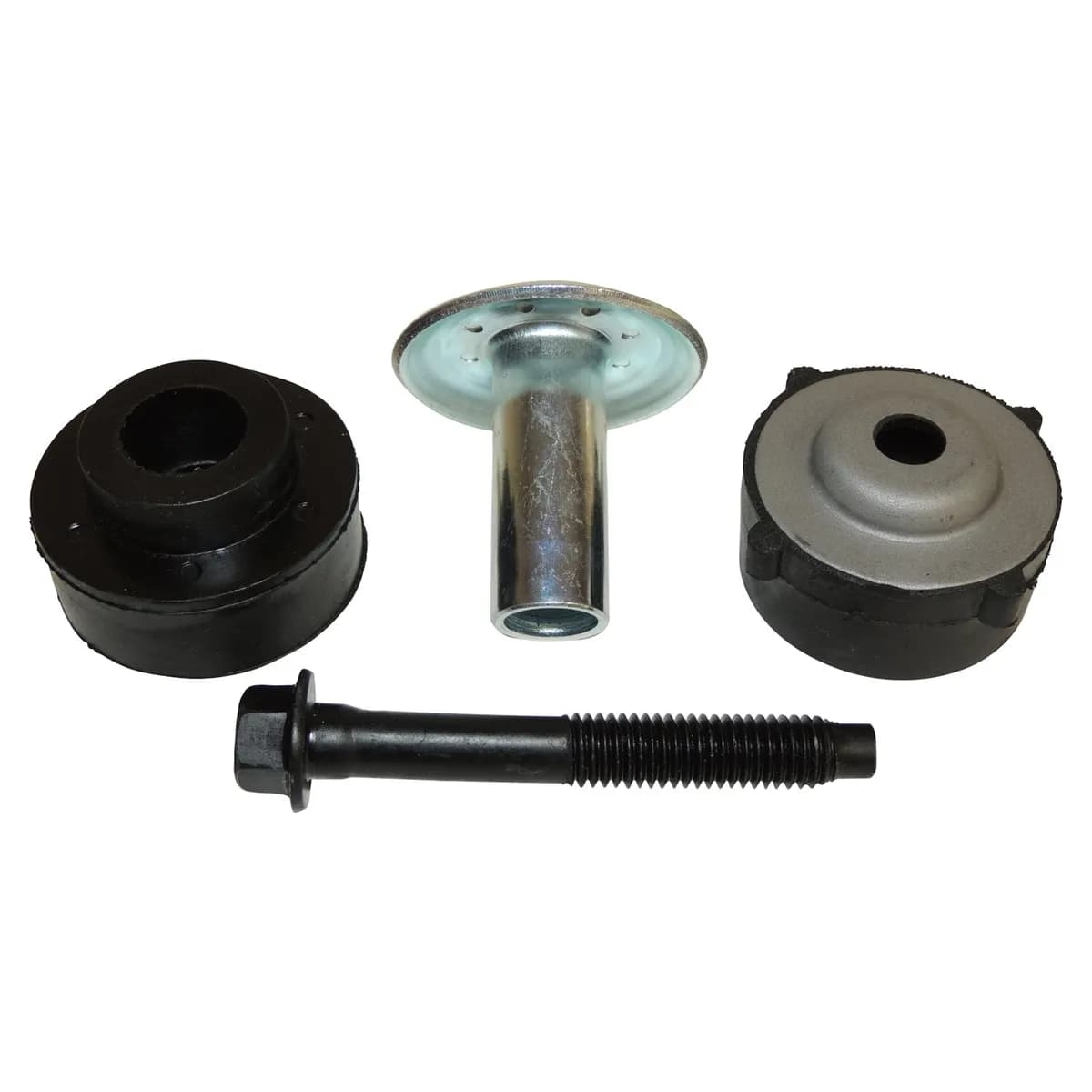 Body Mount Kit; for 1 Front Body Mount; Includes Retainer/Upper And Lower Mounts/Flanged Bolt;