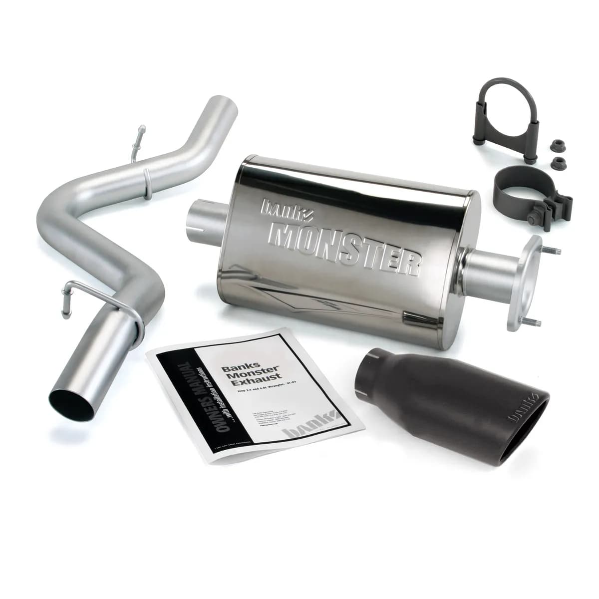 Banks Power Monster Exhaust System for 2004-2006 Jeep Wrangler 4.0L