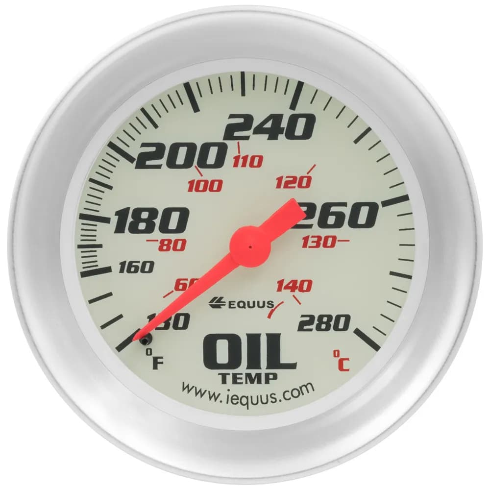 2-5/8 in. Mechanical Oil Temperature Gauge