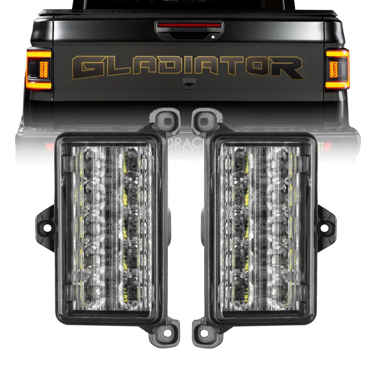 ORACLE Lighting Dual Function Amber/White Reverse LED Module for Jeep Gladiator JT Flush Tail Lights