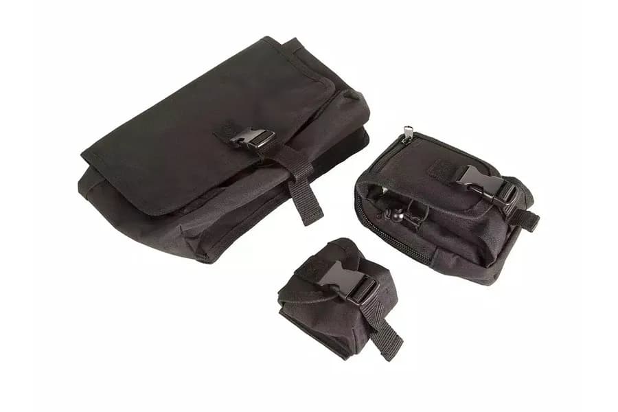 Roll Bar Storage Bag System Molle; 1819 Jeep Wrangler/Gladiator (Rubicon)