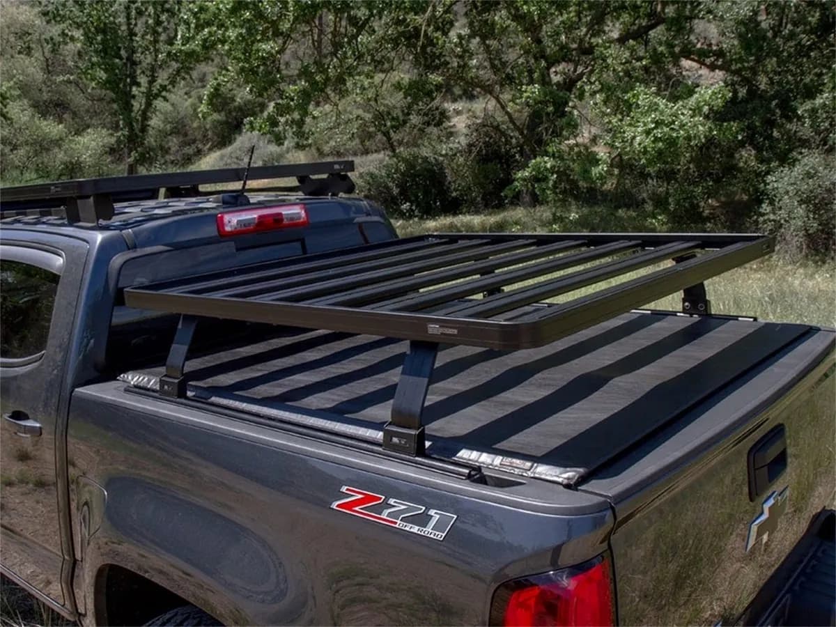 GMC Canyon Roll Top 5.1FT 2015-Current Slimline II Load Bed Rack Kit