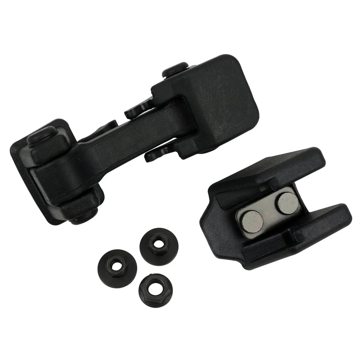 Hood Catch Kit; Incl. 1 Hood Catch/1 Bracket;